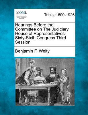 Hearings Before the Committee on the Judiciary ... 1275310400 Book Cover