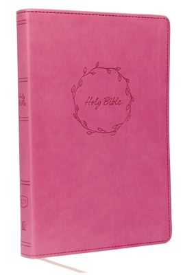 Kjv, Thinline Bible, Leathersoft, Pink, Red Let... 0785225994 Book Cover