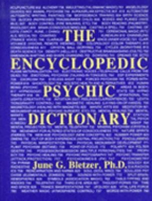 The Encyclopedic Psychic Dictionary 0962720917 Book Cover