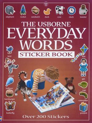 Everyday Words Sticker Book 0746042361 Book Cover