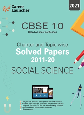 Cbse Class X 2021 Chapter and Topic-Wise Solved... 9389718929 Book Cover