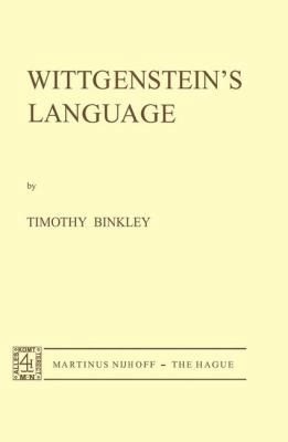 Wittgenstein's Language B00H8386PS Book Cover