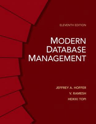 Modern Database Management (11th Edition) 0132662256 Book Cover