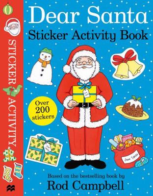 Dear Santa Sticker Activity Book            Book Cover