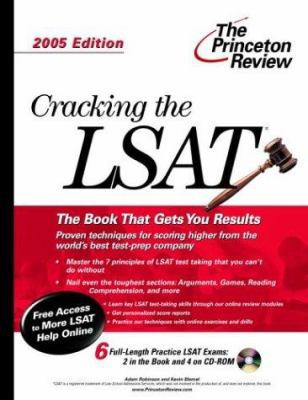 Cracking the LSAT with Sample Tests on CD-ROM, ... 0375764127 Book Cover