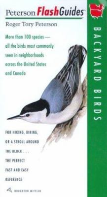 Peterson's Flashguides Backyard Birds 0395792908 Book Cover