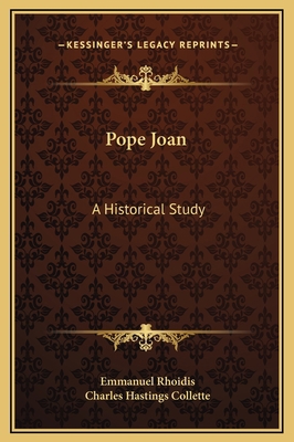 Pope Joan: A Historical Study 1169241042 Book Cover