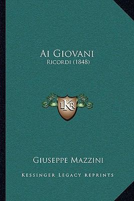 Ai Giovani: Ricordi (1848) [Italian] 1167388461 Book Cover