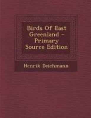 Birds of East Greenland 1293094420 Book Cover