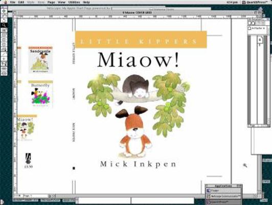 Little Kipper: Miaow! 0340754192 Book Cover