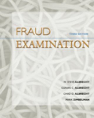 Fraud Examination - Third Edition 0324560842 Book Cover