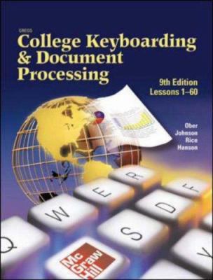 Gregg College Keyboarding & Document Processing... 0078257565 Book Cover