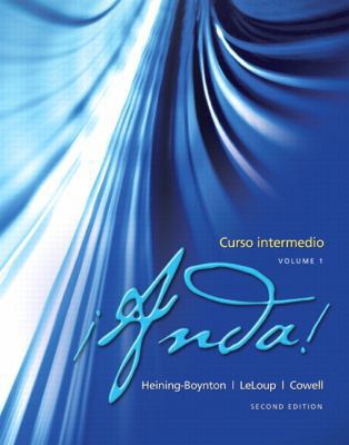 ¡Anda! Curso intermedio, Volume 1 (2nd Edition) 0205055958 Book Cover