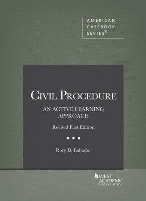 Civil Procedure: An Active Learning Approach, R... 1636593763 Book Cover