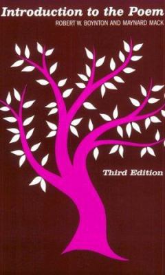 Introduction to the Poem 0867091436 Book Cover