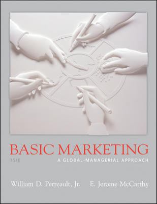 Perreault, Jr. ] Basic Marketing ] 2005 ] 15 0072525231 Book Cover