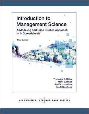 Introduction to Management Science: A Modeling ... B01CMY8R1A Book Cover