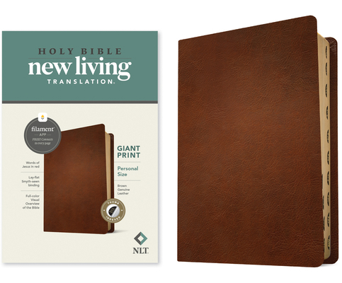 NLT Personal Size Giant Print Bible, Filament E... [Large Print] 1496445317 Book Cover