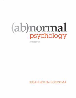 Abnormal Psychology B007C6FGV8 Book Cover
