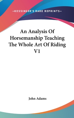 An Analysis Of Horsemanship Teaching The Whole ... 1419182714 Book Cover