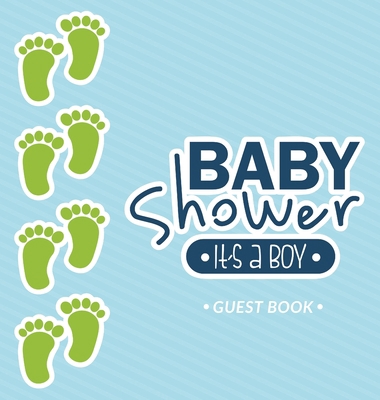 It's a Boy: Baby Shower Guest Book and Blue The... 8395705301 Book Cover