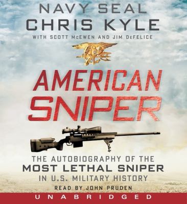 American Sniper CD: The Autobiography of the Mo... 0062209493 Book Cover
