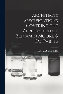 Architects Specifications Covering the Applicat... 1013446895 Book Cover
