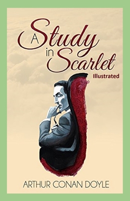 A Study in Scarlet Illustrated B08STV2Q4S Book Cover