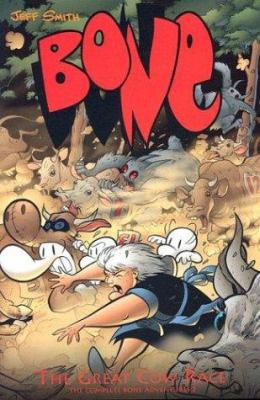 Bone Volume 2 the Great Cow Race 0963660985 Book Cover