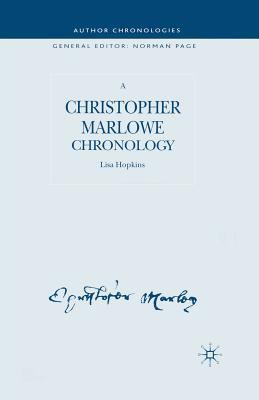 A Christopher Marlowe Chronology 1349519197 Book Cover