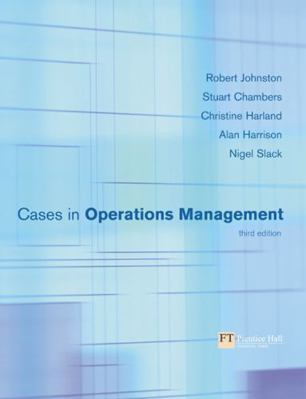 Cases in Operations Management 0273655310 Book Cover