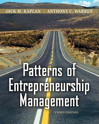 Patterns of Entrepreneurship Management B00BG6T1WU Book Cover