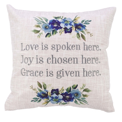 Pillow Square Love Joy Grace B07T7SLKCG Book Cover