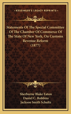 Statements Of The Special Committee Of The Cham... 1168922100 Book Cover