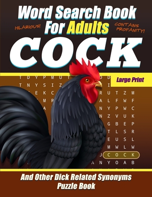 Word Search Book For Adults - COCK - Large Prin... 1689161655 Book Cover