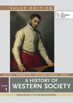 A History of Western Society, Value Edition, Vo... 1457648504 Book Cover