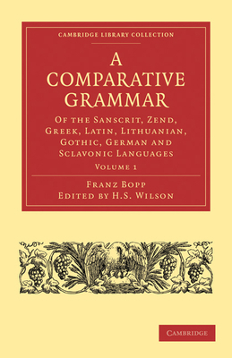 A Comparative Grammar 1108006213 Book Cover