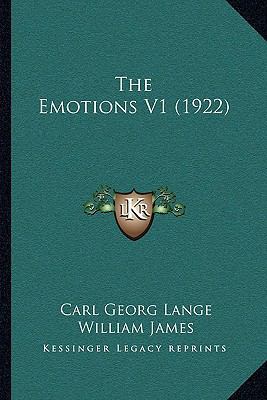 The Emotions V1 (1922) 116400655X Book Cover