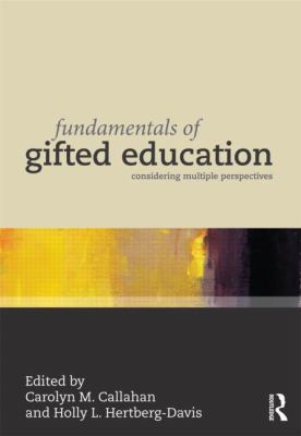 Fundamentals of Gifted Education 041588151X Book Cover