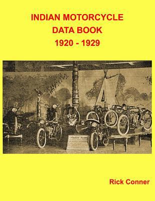 Indian Motorcycle Data Book 1920 - 1929 1983580759 Book Cover