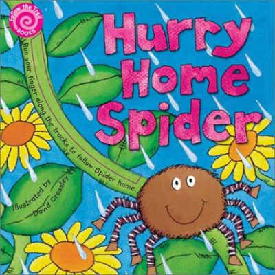 Hurry Home Spider: Follow the Trail Board Books 0764153897 Book Cover