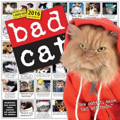 Bad Cat Wall Calendar 0761183191 Book Cover