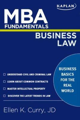 MBA Fundamentals Business Law 1427796580 Book Cover
