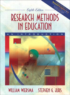 Research Methods in Education: An Introduction 0205406092 Book Cover