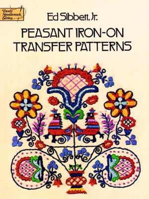 Peasant Iron-On Transfer Patterns 0486234568 Book Cover