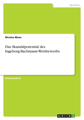 Das Skandalpotential des Ingeborg-Bachmann-Wett... [German] 3346688151 Book Cover