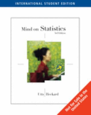 Mind on Statistics, 3rd Edition, International ... 0495019291 Book Cover