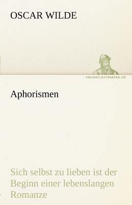 Aphorismen [German] 3842494432 Book Cover