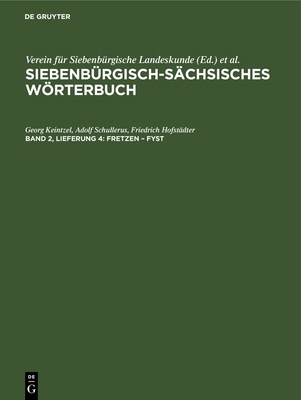 Fretzen - Fyst [German] 3112688112 Book Cover