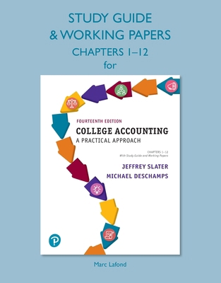 Study Guide & Working Papers for College Accoun... 0134734432 Book Cover